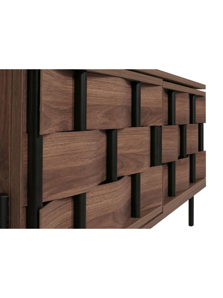 MCW TV-Rack M44 Staufächer, 3D-Flecht-Design Push-to-open Türen günstig kaufen onesize