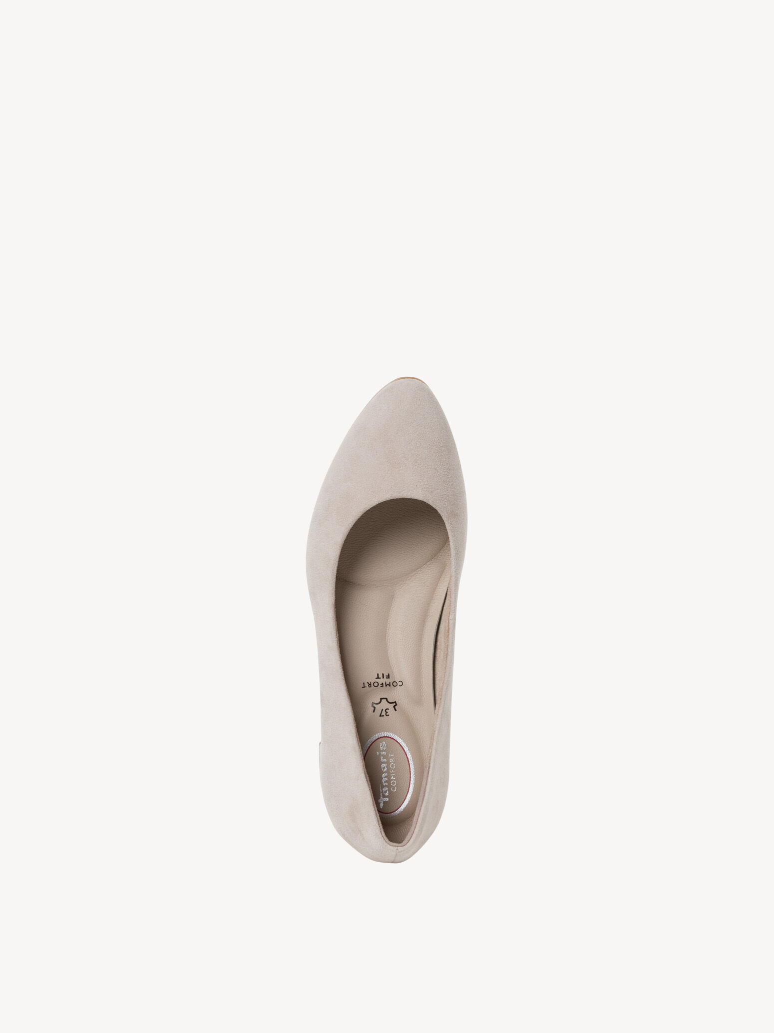 Escarpin en cuir - marron