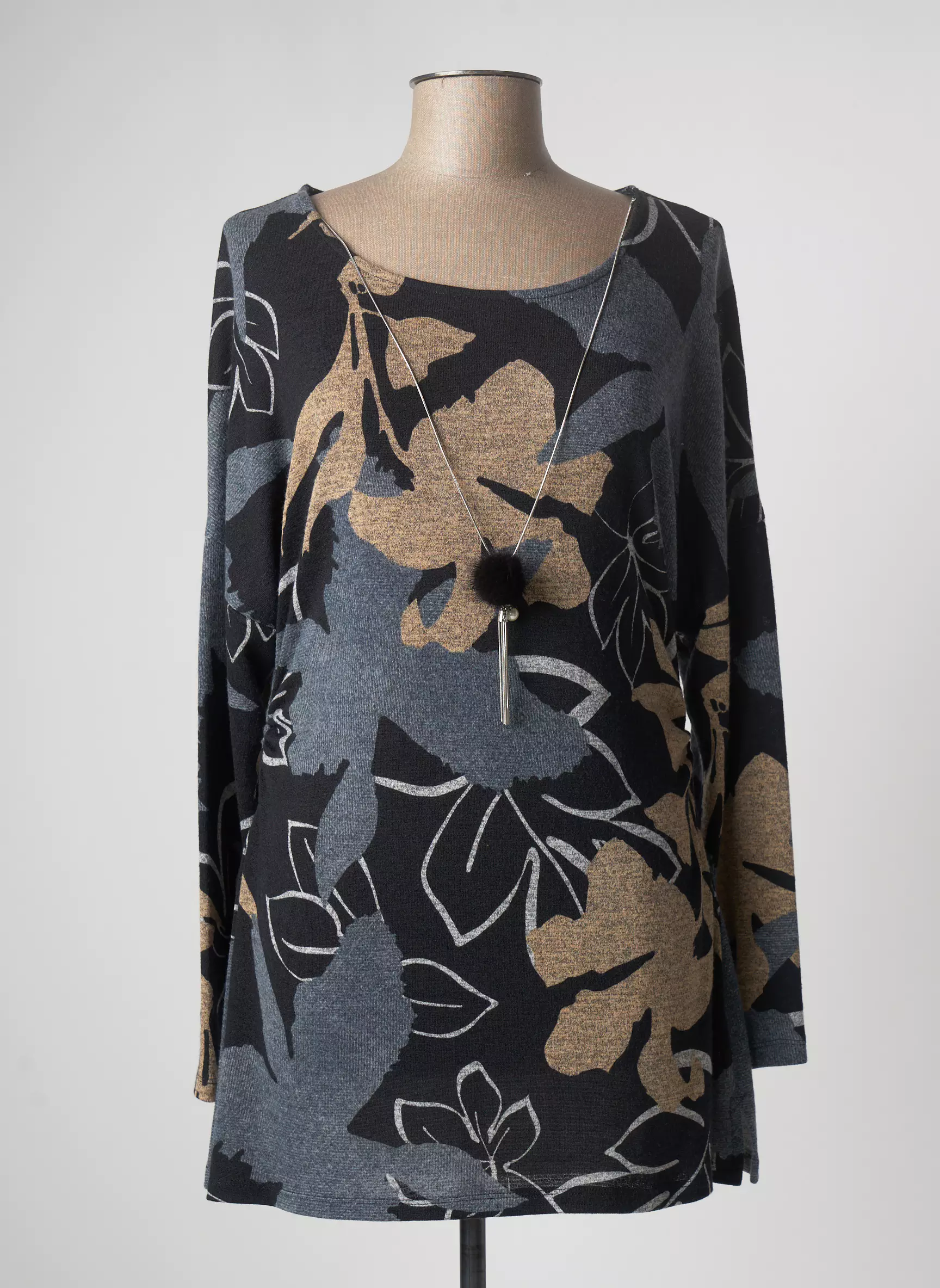 Frank Lyman Pulls Femme couleur noir