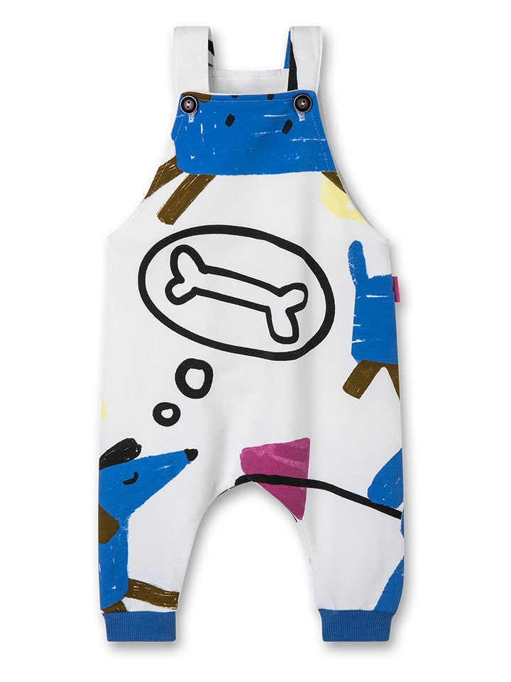 Sanetta Kidswear Latzhose in Weiß günstig kaufen