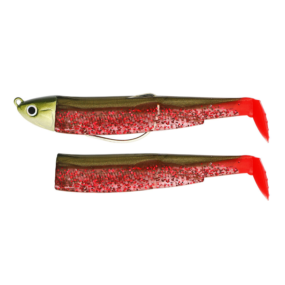 Μαλακό δόλωμα Shad Fiiish Combo Black Minnow 120 Shallow 12cm, 6g