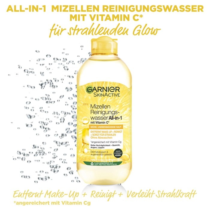 Mizellen Reinigungswasser All-in-1 mit Vitamin C