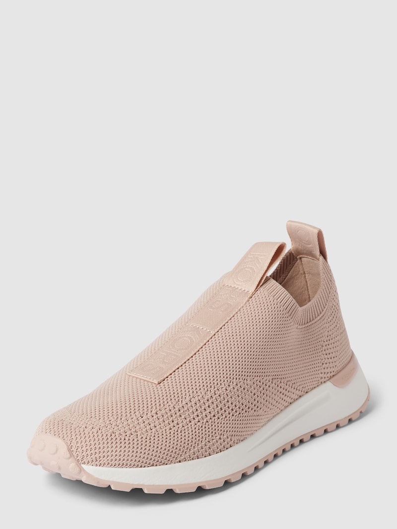 Sock-Sneaker mit Label-Details Modell 'BODIE' in hellrosa