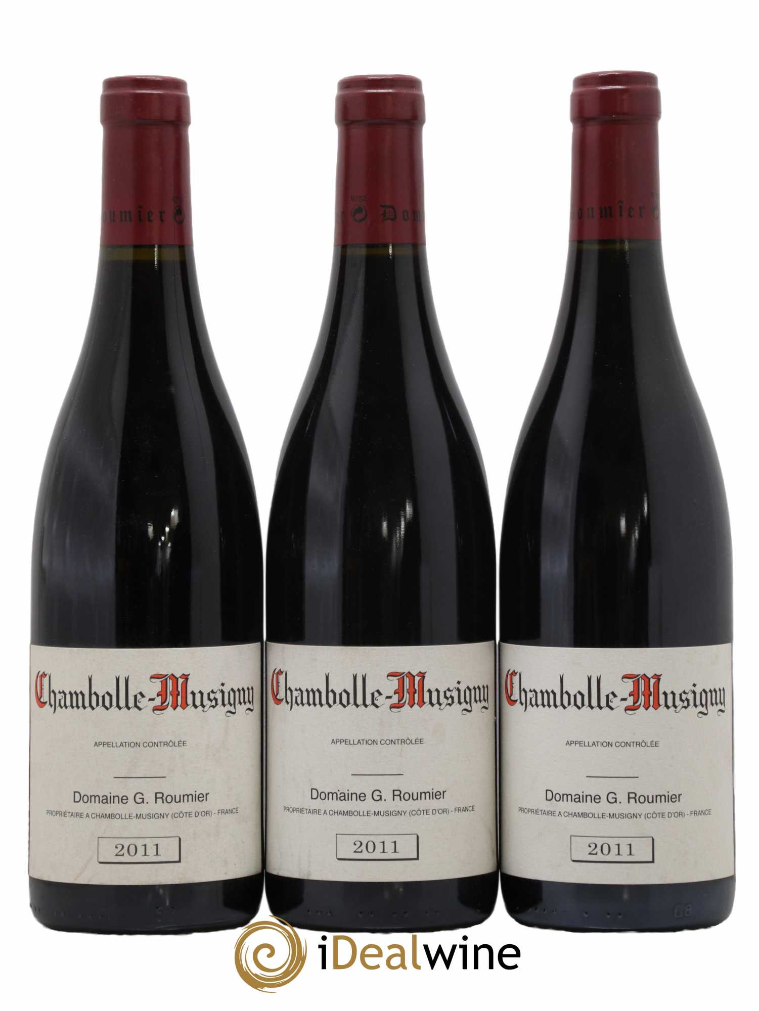 Chambolle-Musigny Georges Roumier (Domaine)  2011 - Lot de 3 Bouteilles