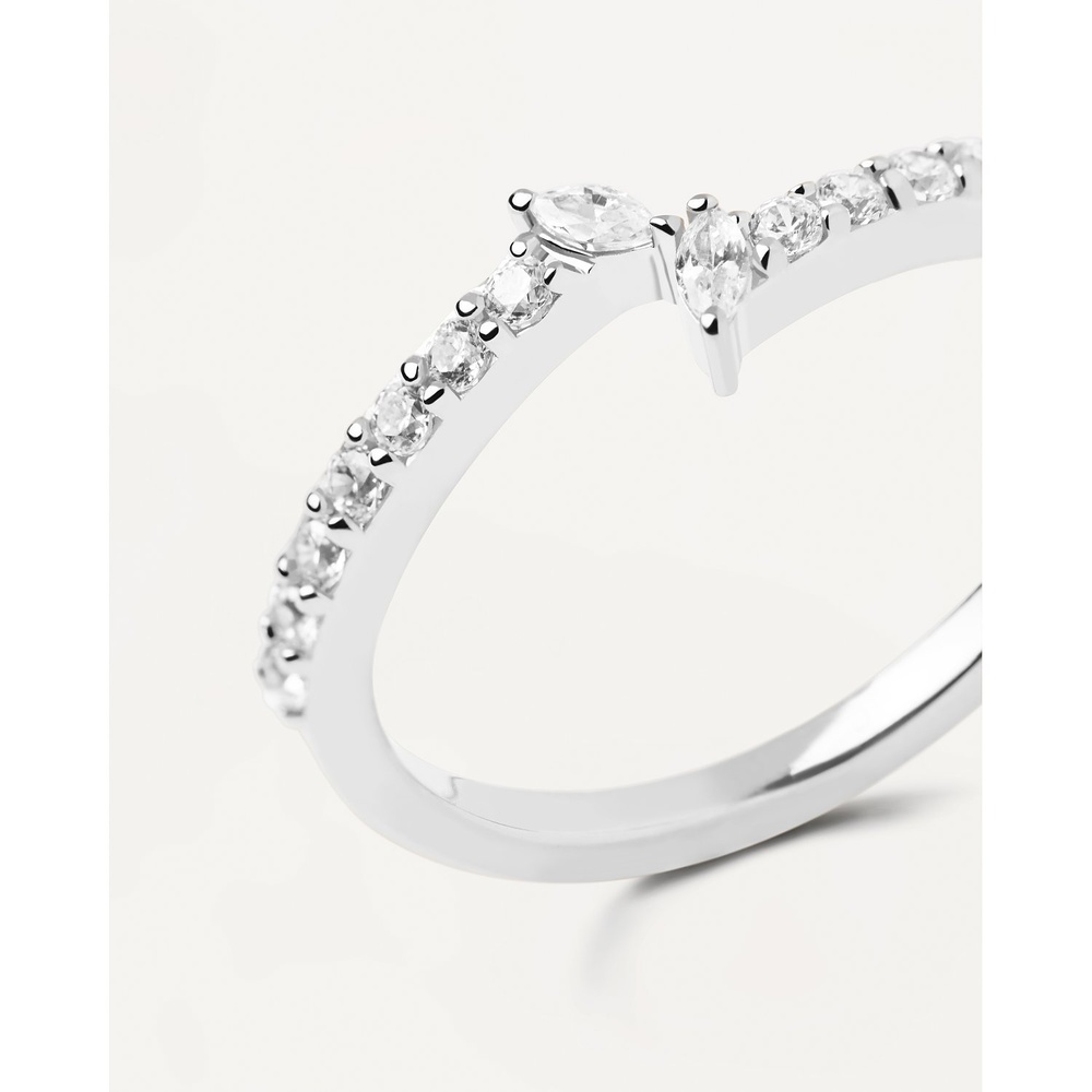 P D Paola Bague pour femme 925 Argent argent Bague