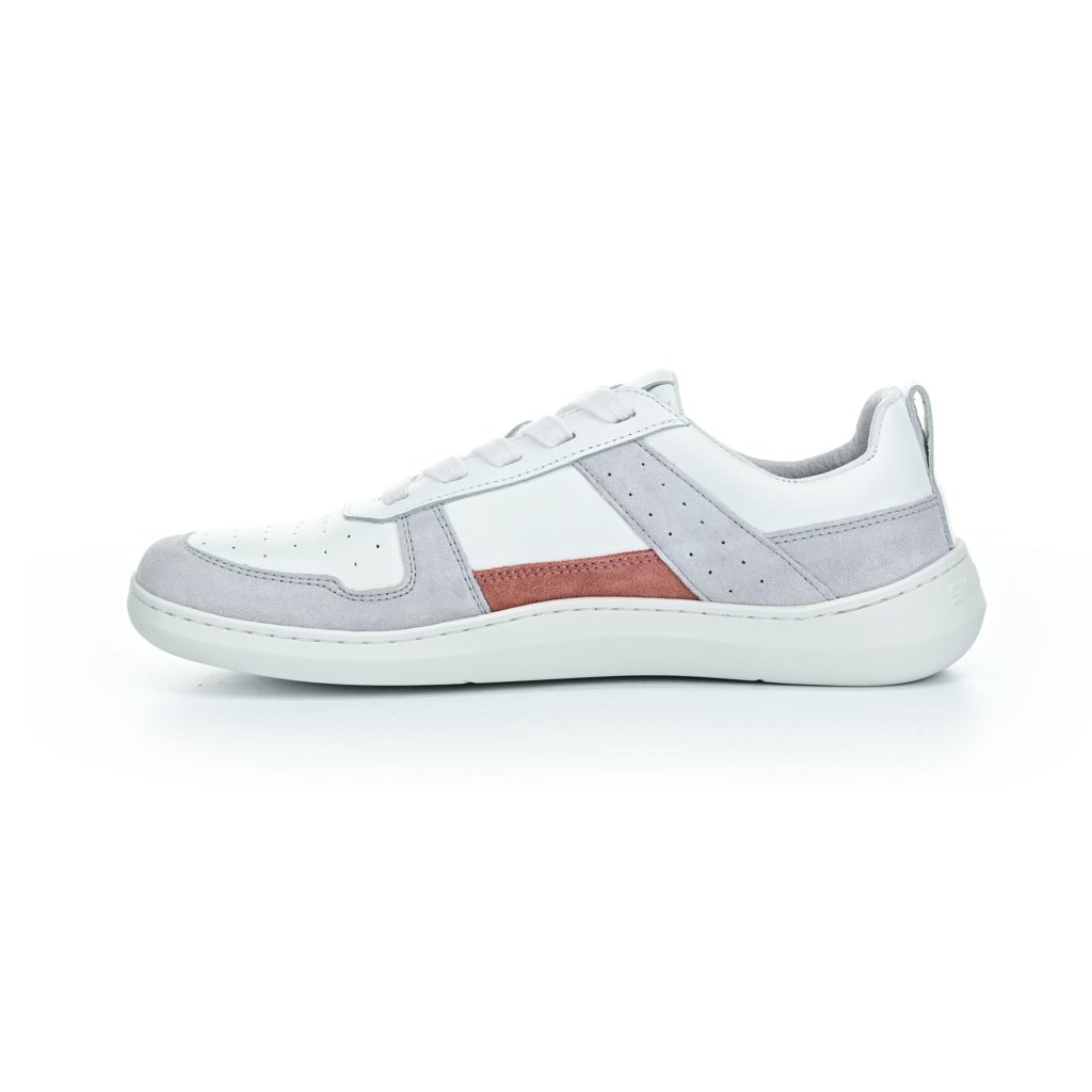 Skinners Oldschooler Leather Pink/White Barfußsneakers