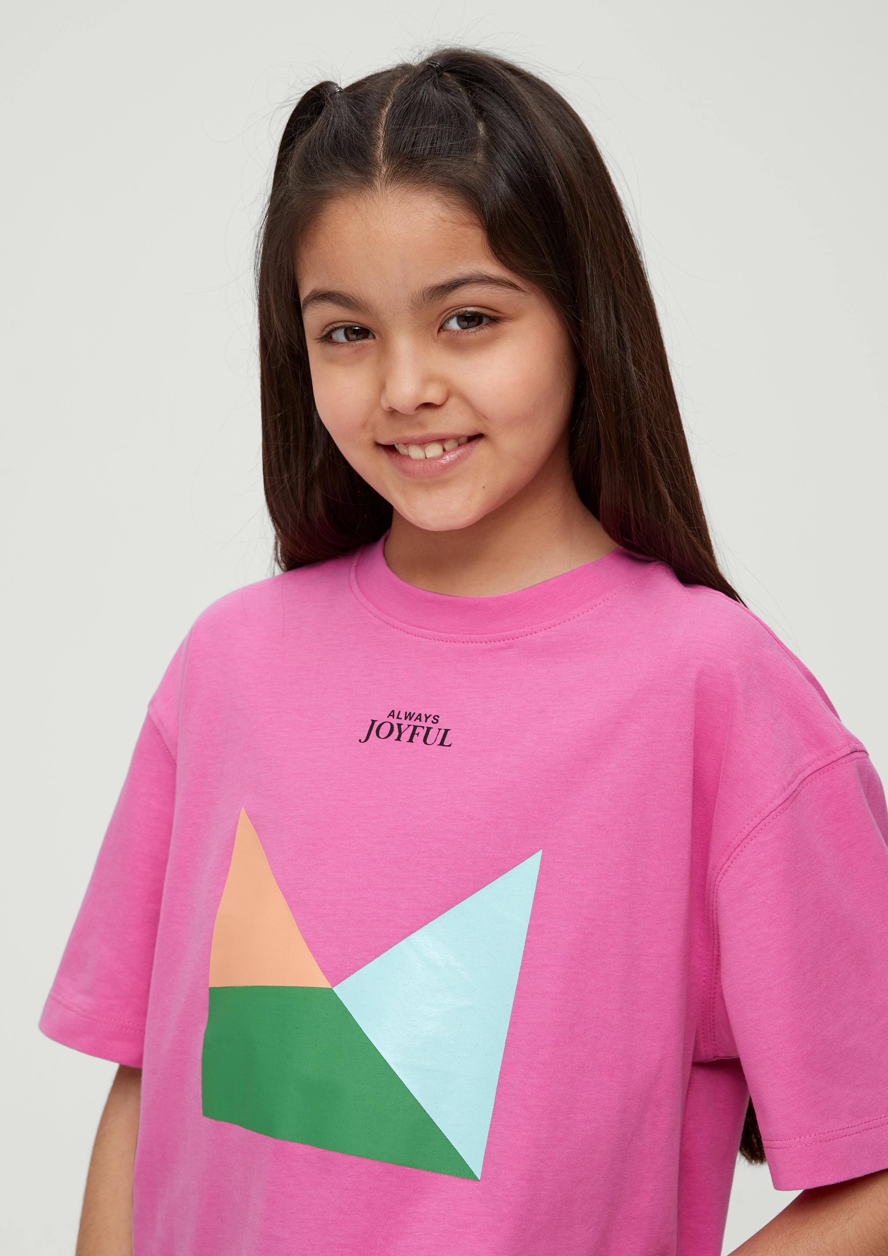 Jerseyshirt mit Frontprint  2130427-4451