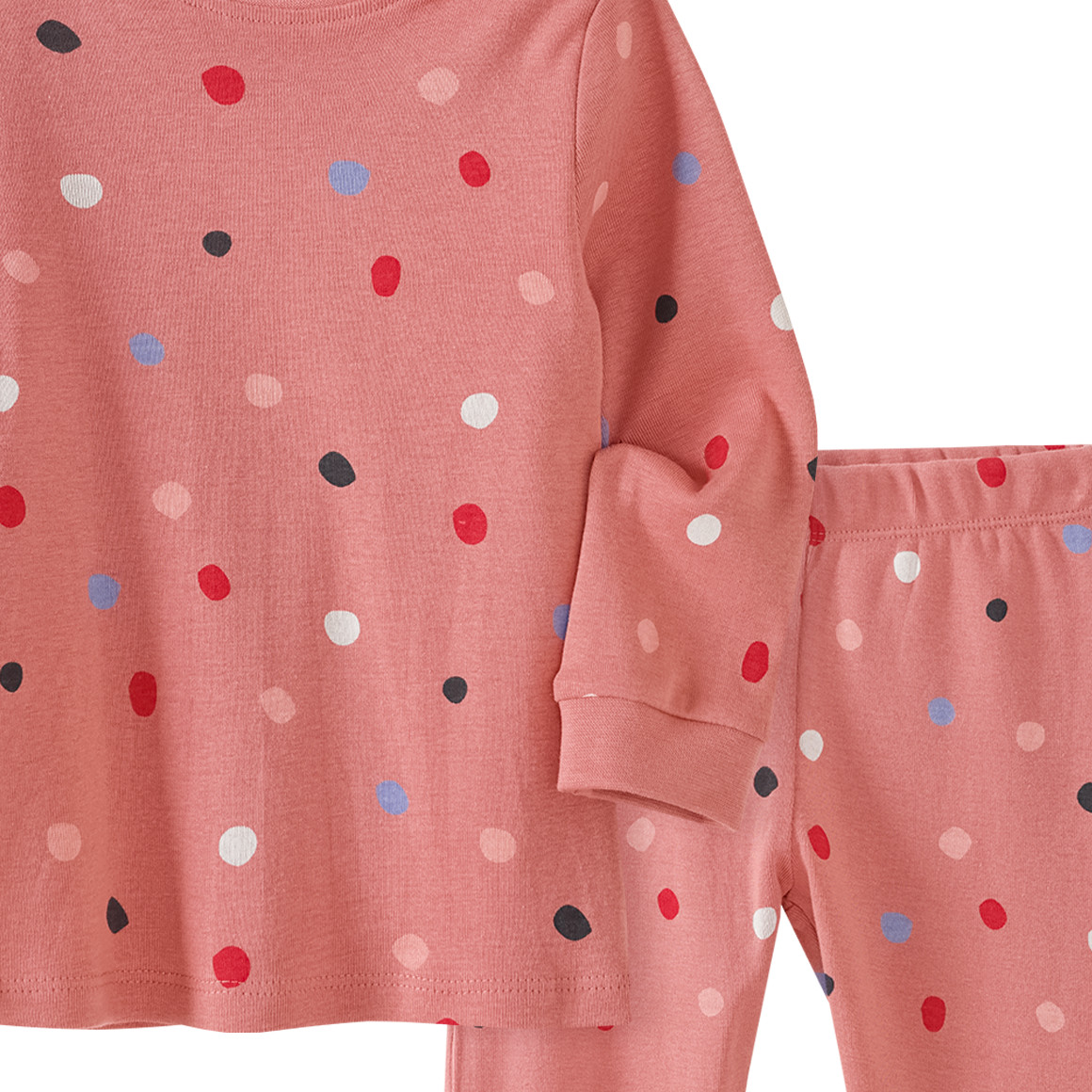 Baby Schlafanzug mit Punkten-Allover