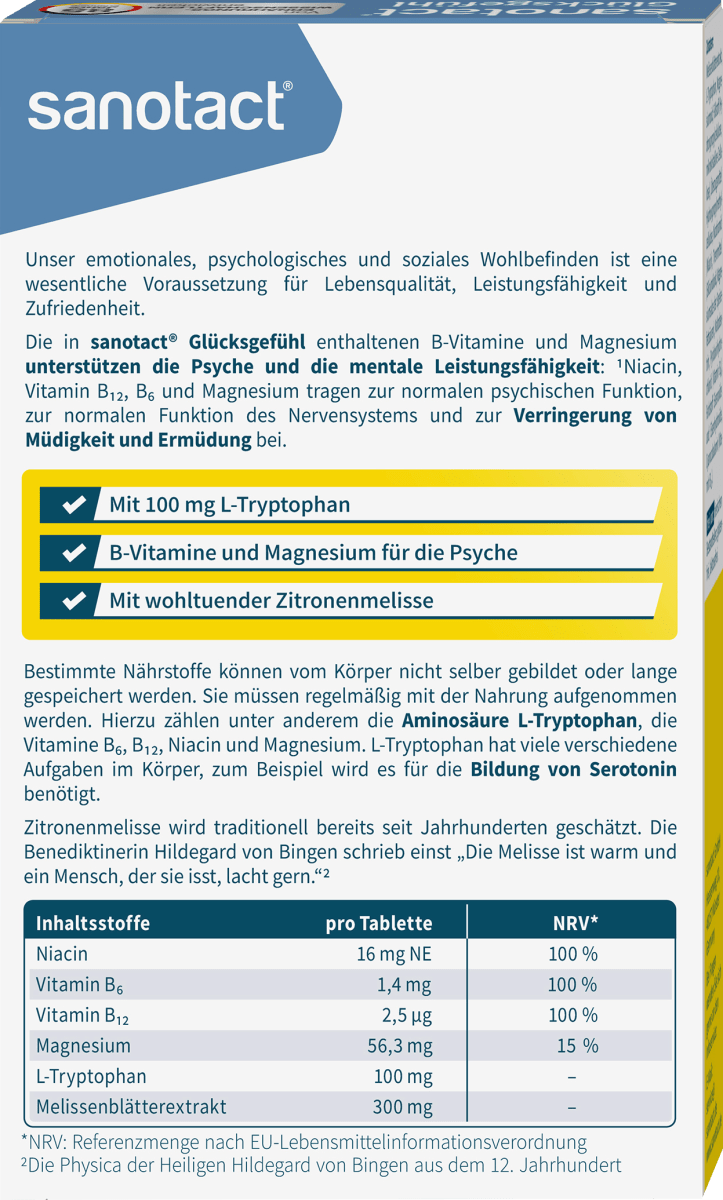 Glücksgefühl Tabletten 20 St., 11 g