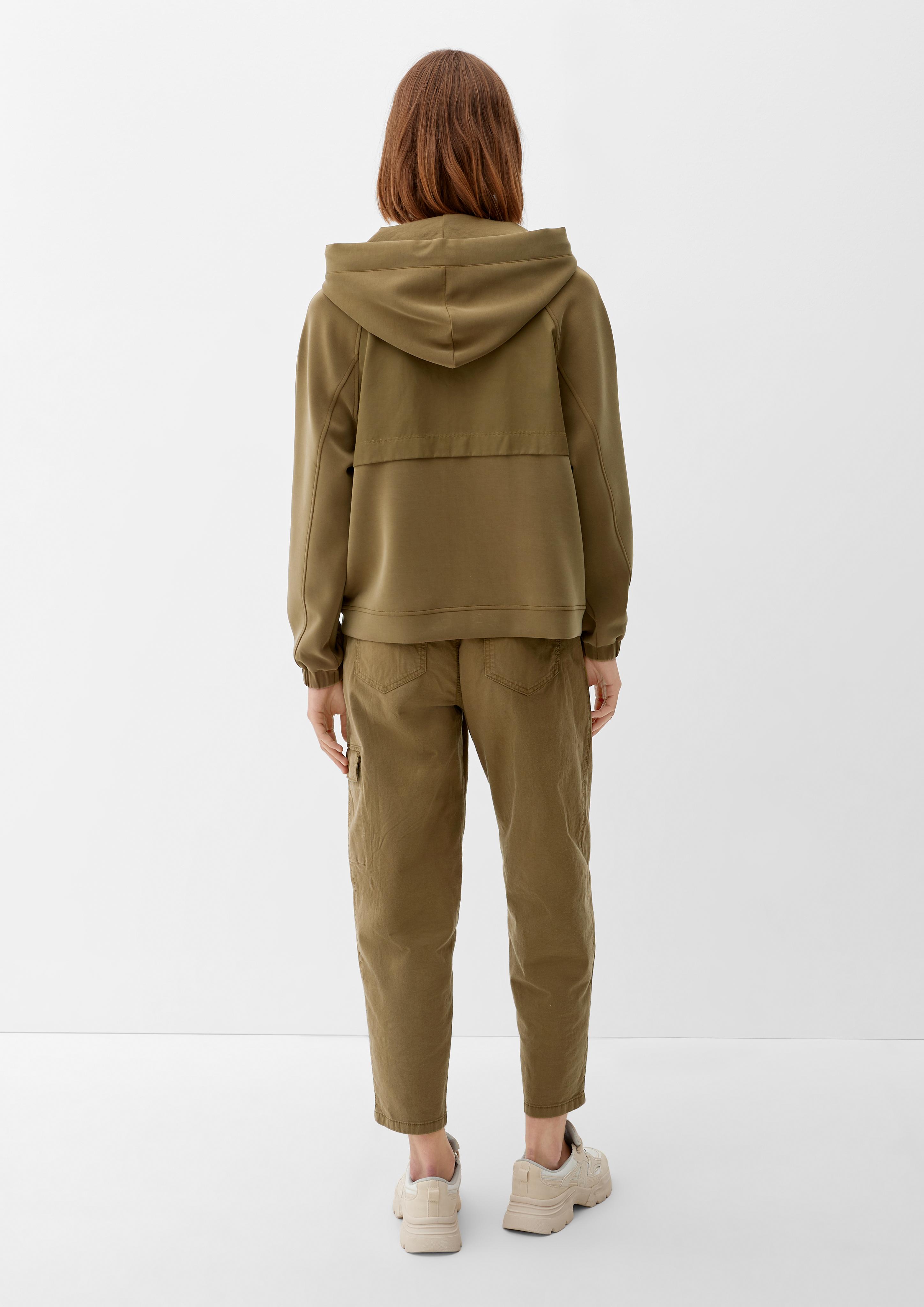 Sweatshirtjacke mit Kapuze  2129777-7723