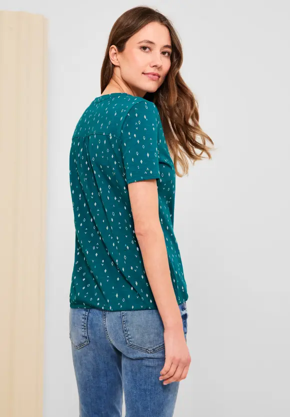 CECIL Tunikashirt mit Minimalprint