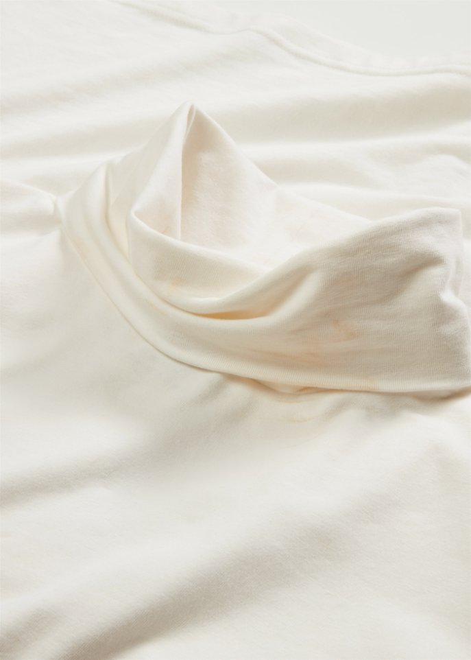 Rollkragen-Stretch-Shirt, Langarm