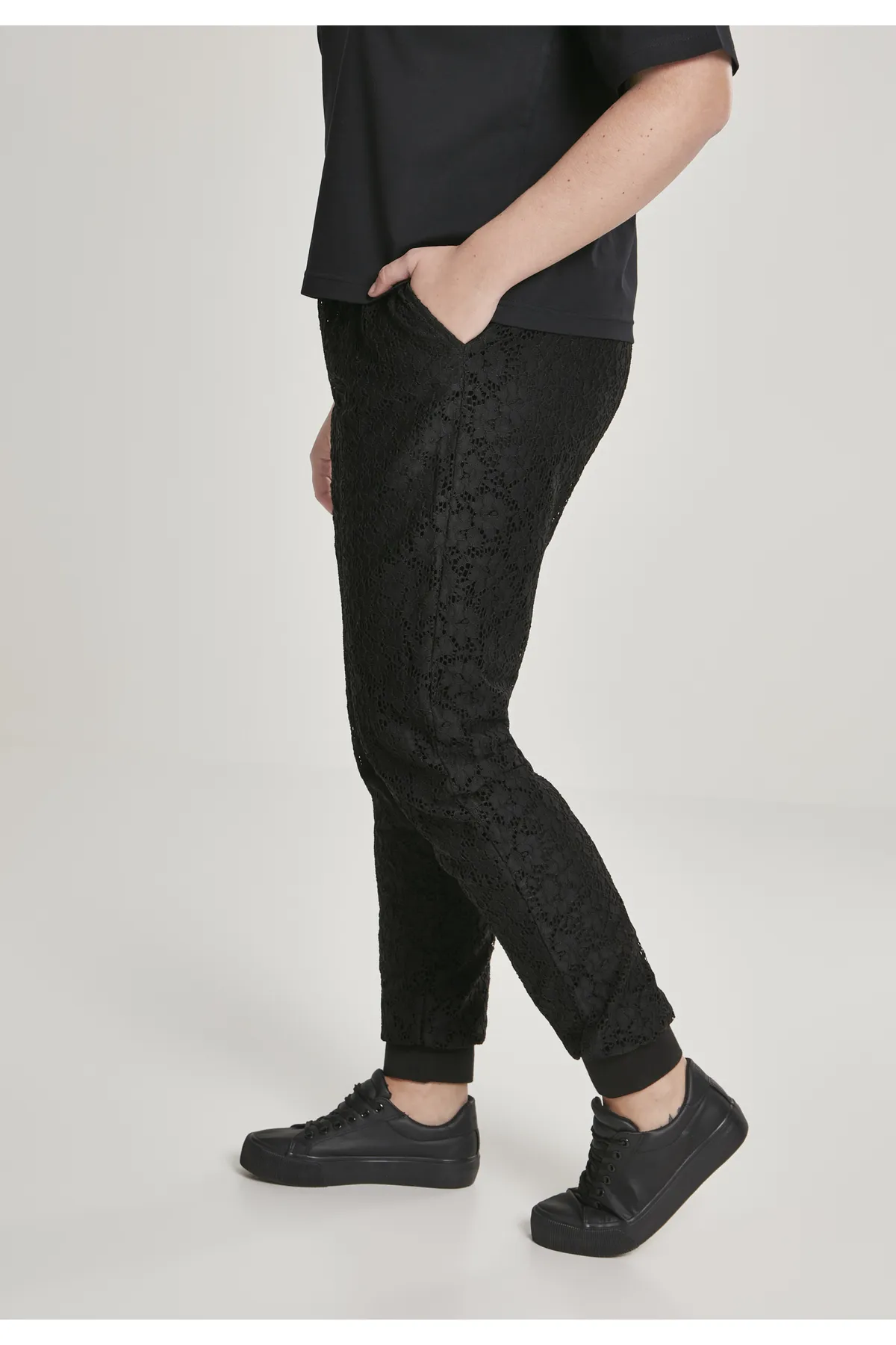 Urban Classics  Jogginghose - Schwarz - Straight