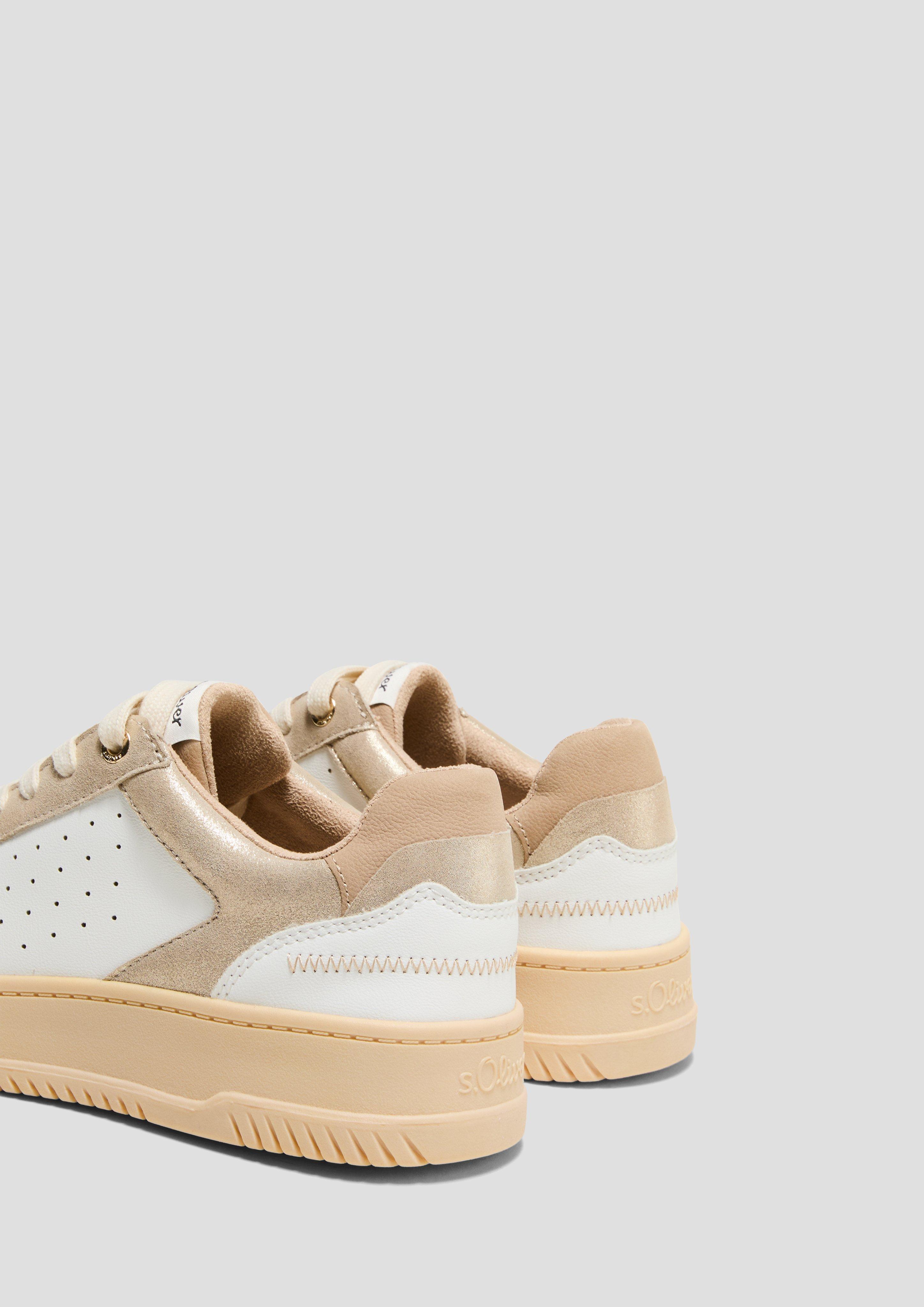 Sneaker in Colour-Blocking-Optik  6008835-952