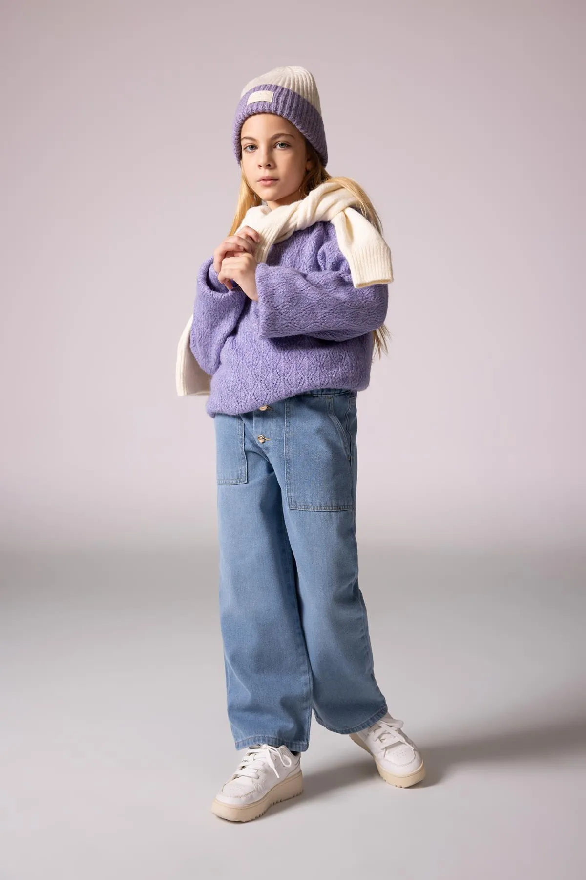 DeFacto  Weit geschnittene Jeanshose für Mädchen