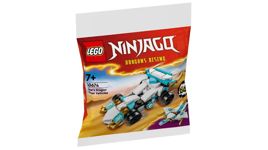 LEGO NINJAGO 30674 Zanes Drachenpower-Fahrzeuge