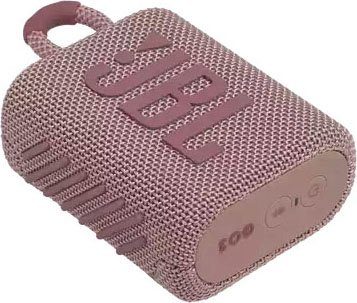 JBL GO 3 Portable-Lautsprecher (Bluetooth, 4,2 W, wasser- und staubfest)