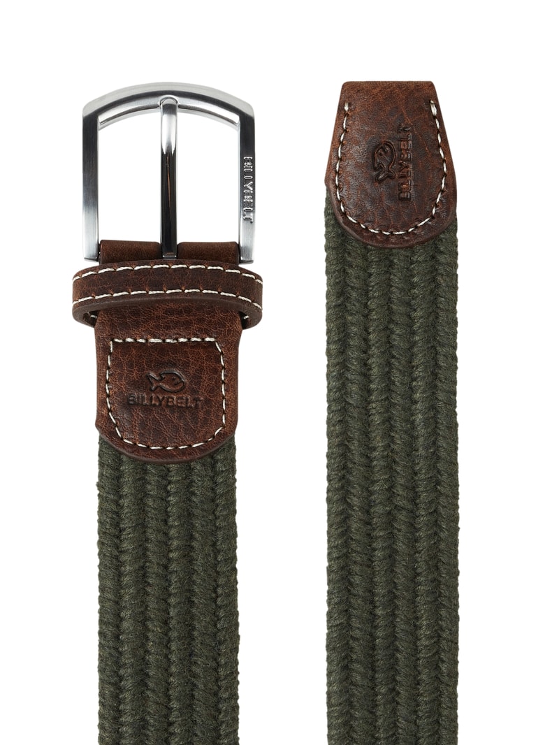 Gürtel mit Woll-Anteil in grün