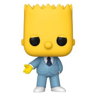 Simpsons POP! Animation Vinyl Figur Mafia Bart 9 cm