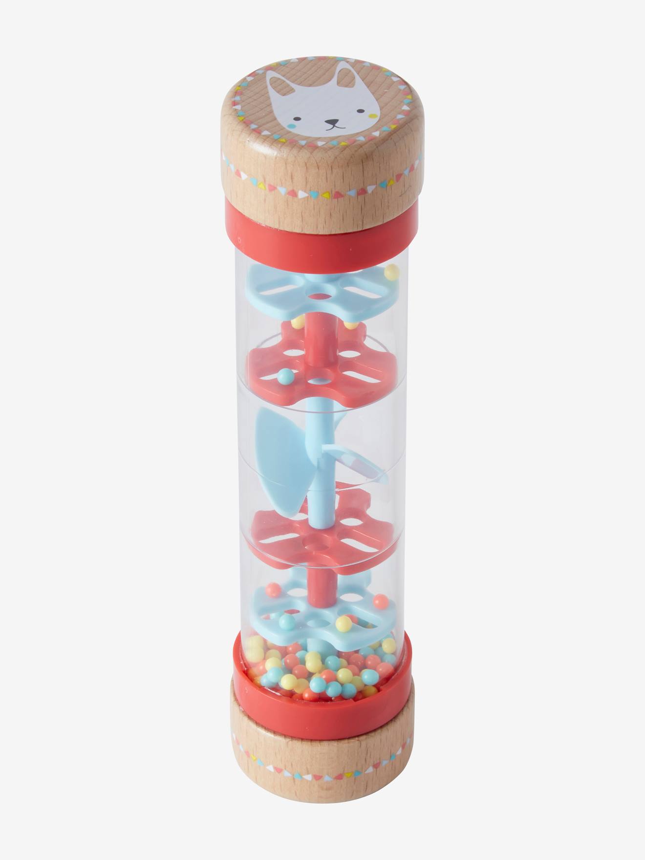 Bâton de pluie en bois FSC® multicolore