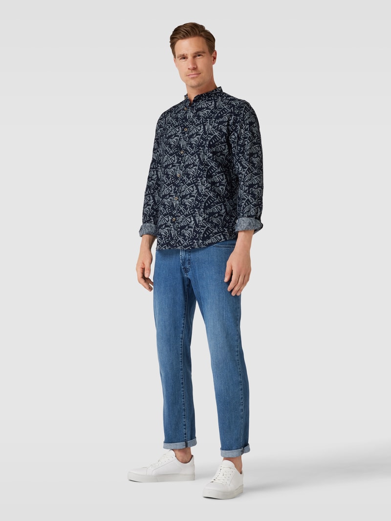 Regular Fit Jeans Modell 'Dijon' in blau