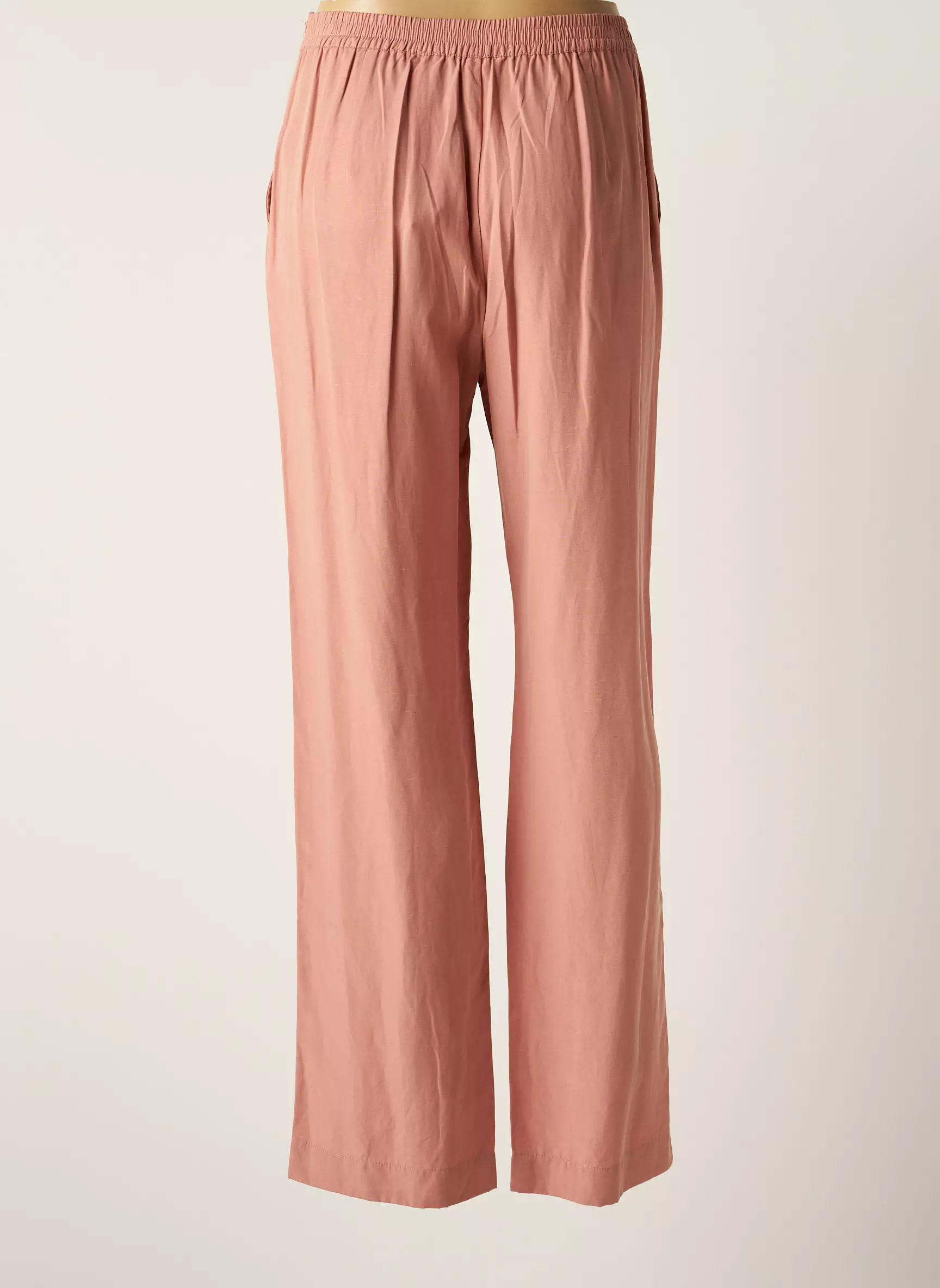 Mkt Studio Pantalons Larges Femme couleur rose