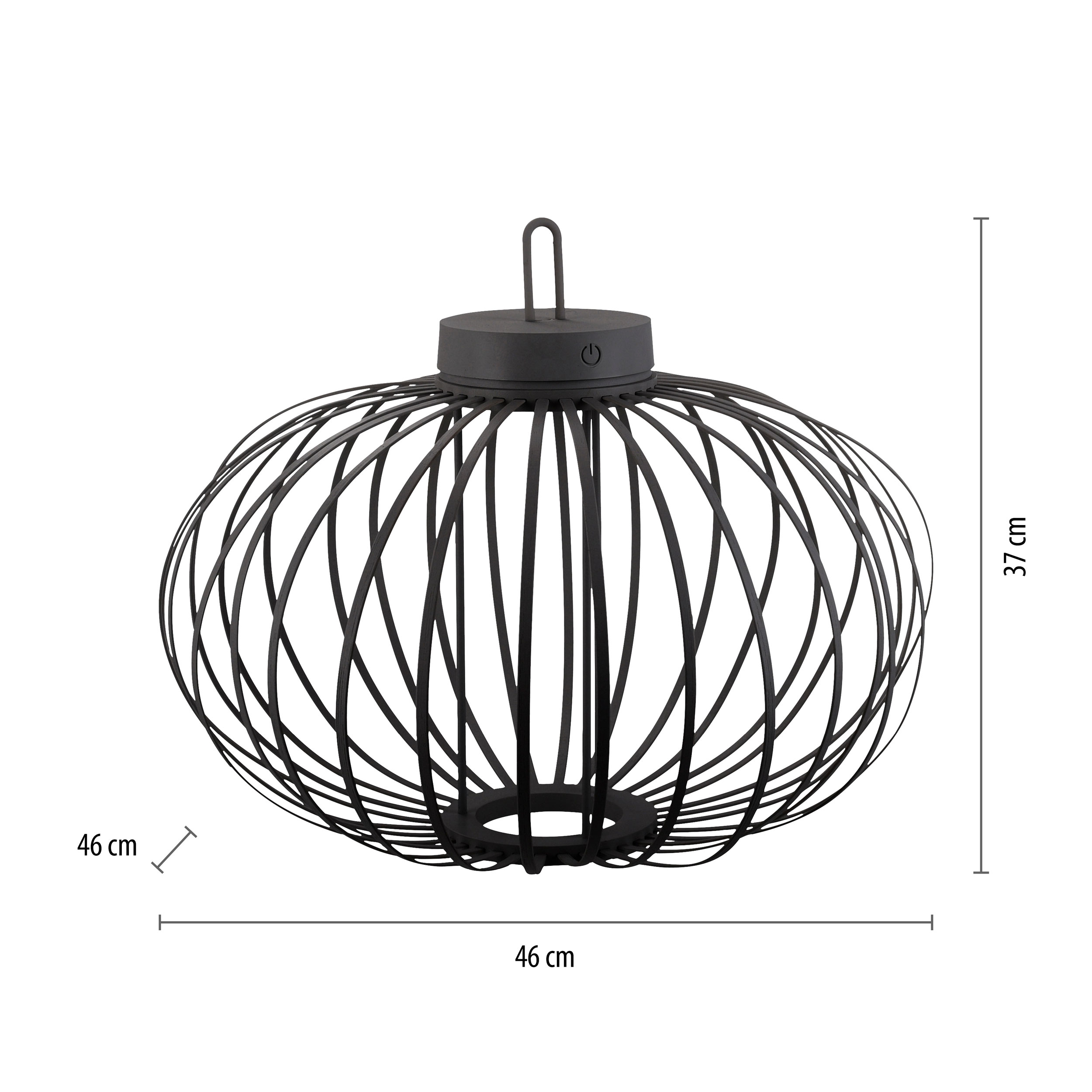 JUST LIGHT.LED-Akku-Tischleuchte 1flg
