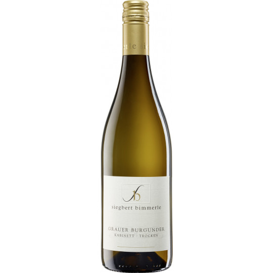 Siegbert Bimmerle Grauer Burgunder Kabinett trocken 0,75L
