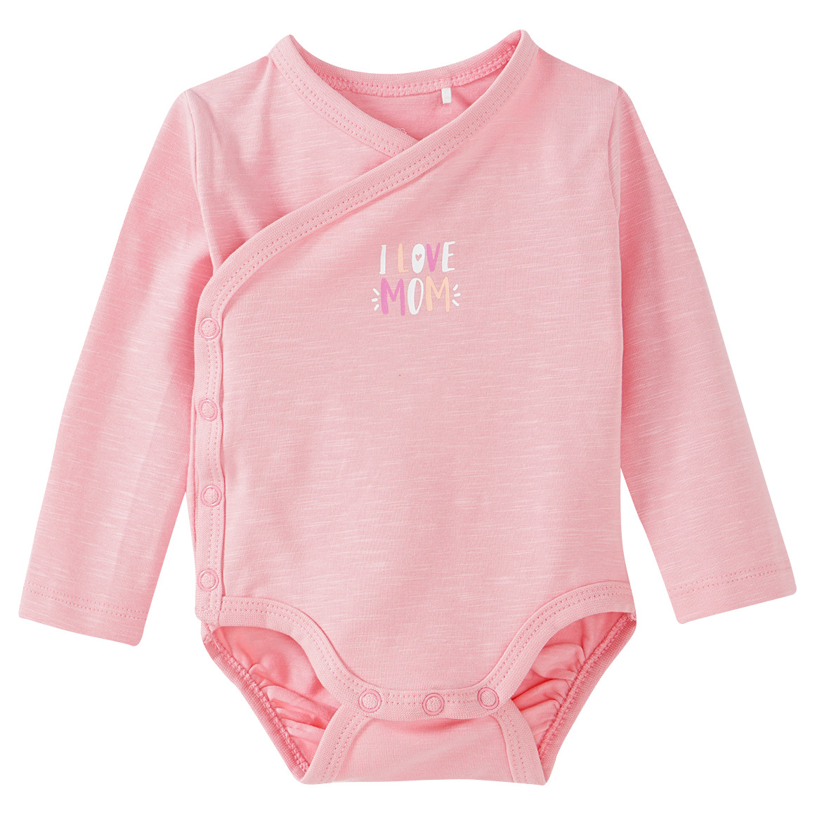 Newborn Wickelbody mit Text