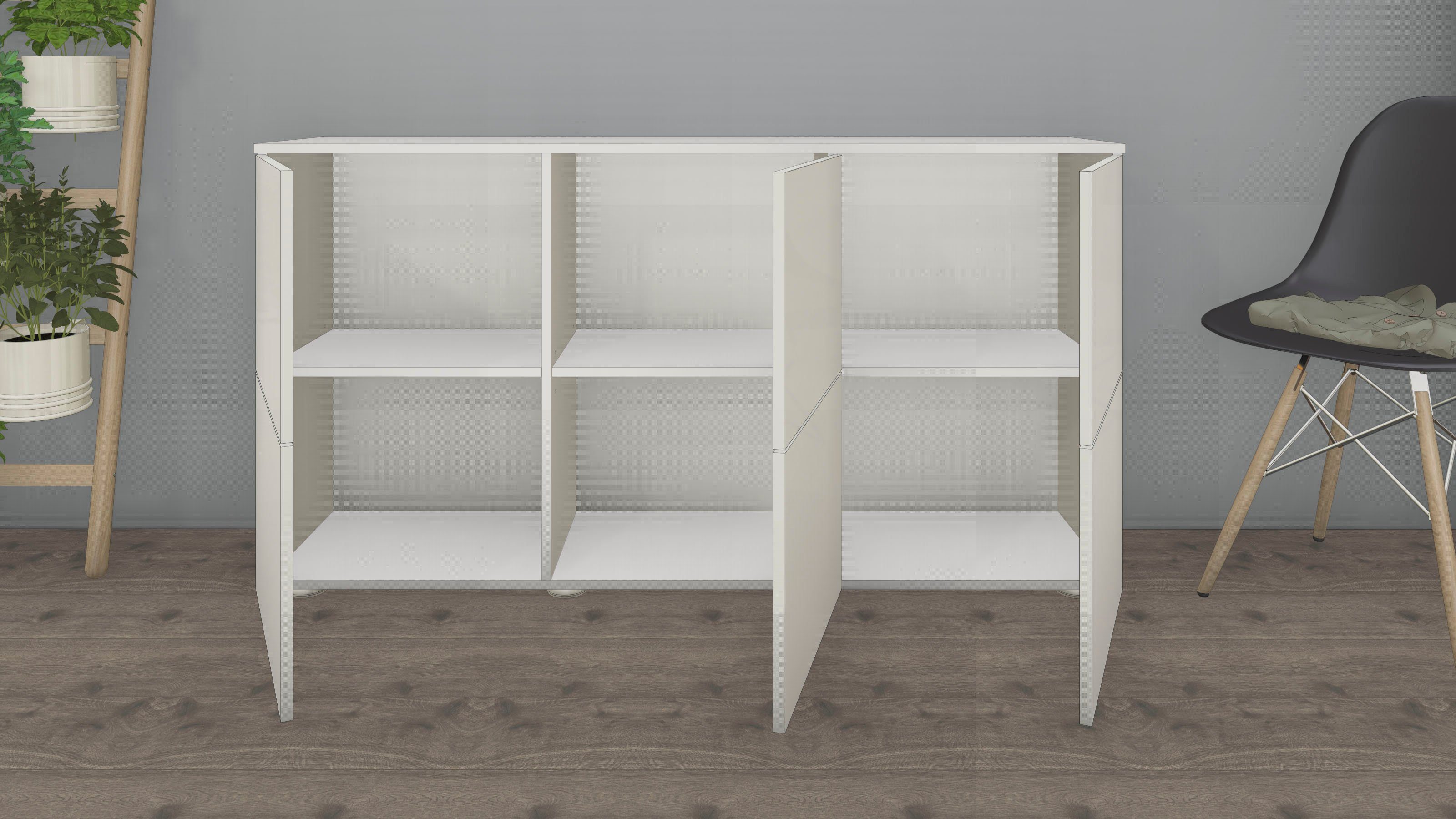 borchardt Möbel Kommode Rova, Breite 139 cm