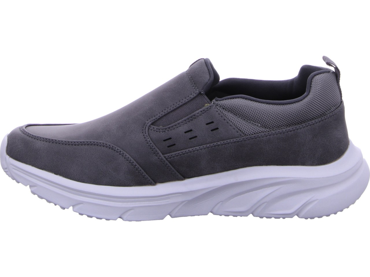 DIVERSE Komfort Slipper grau