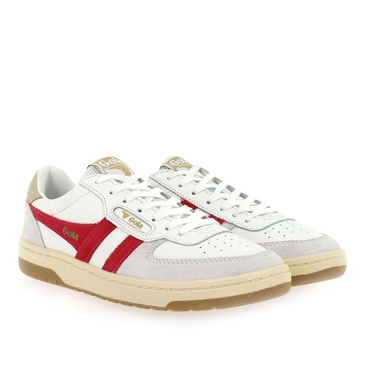 Gola  HAWK CLB336 - Blanc Rouge