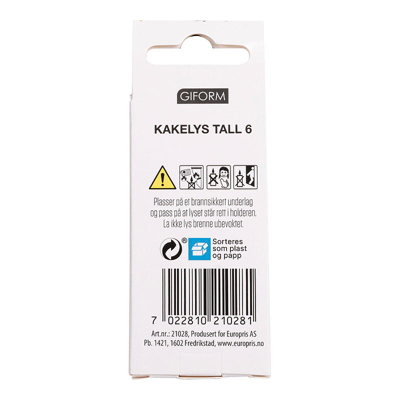 Giform Kakelys Tall 6