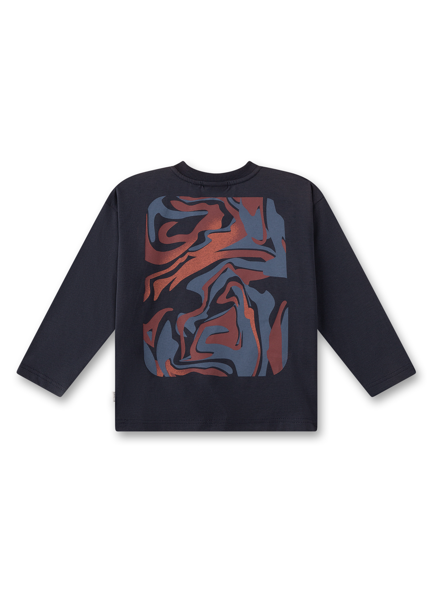 Jungen-Langarmshirt Blau