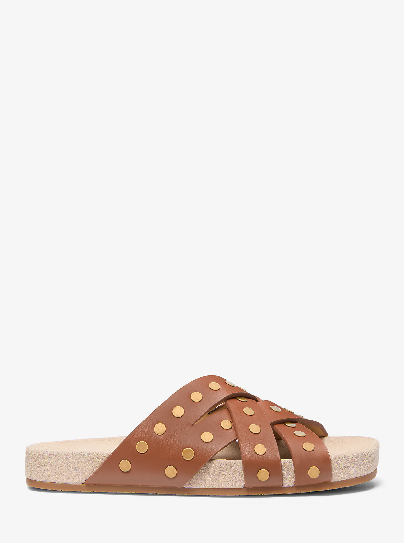 Irene Sandal med nagler i skinn - BAGASJE
