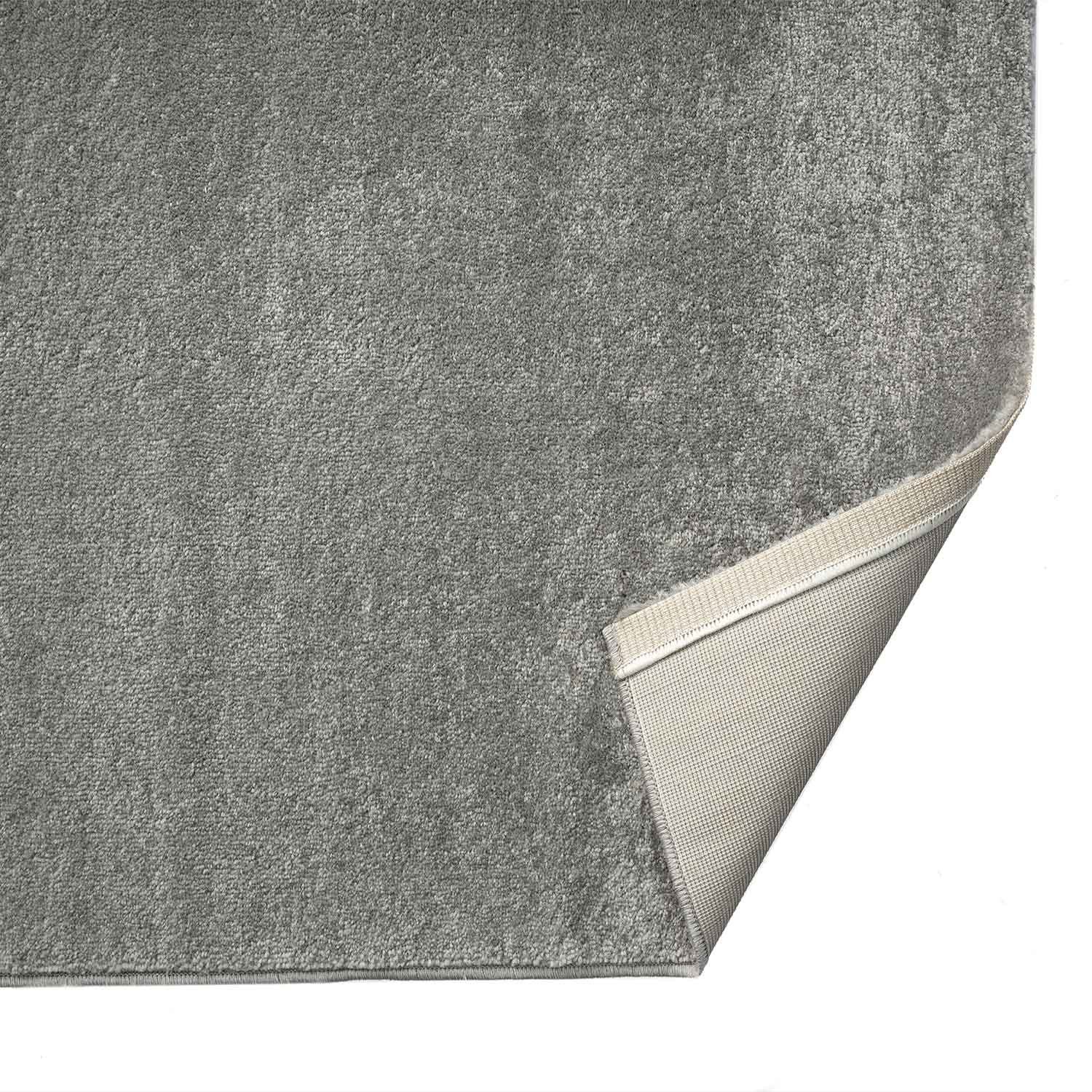 Teppich Kurzflor Wohnzimmer, Vimoda, Rechteckig, Höhe: 8 mm, Extra Weich, gewebt, Einfarbig, Modern, Versch. Größen Farben