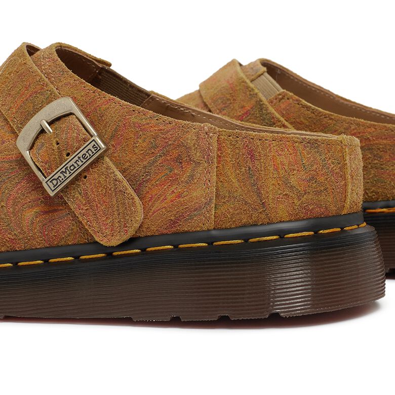 Dr. Martens Isham brown mustard marble