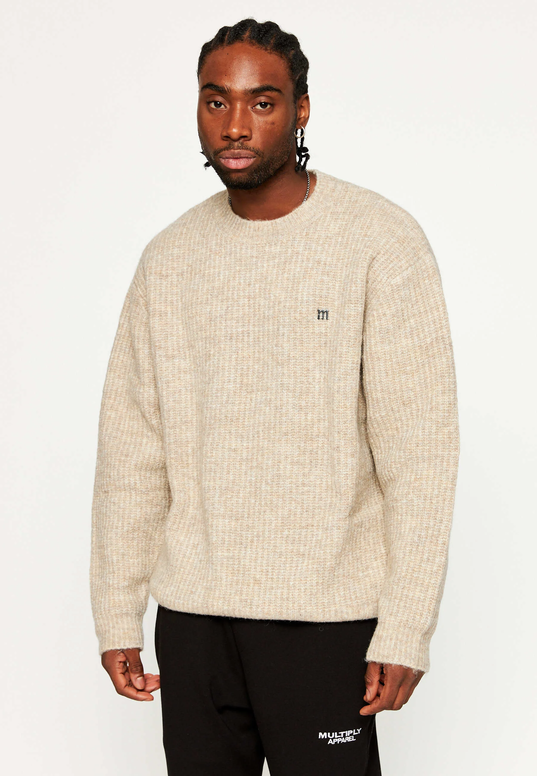 Suéter de gran tamaño Multiply Apparel Old London M - Suéter