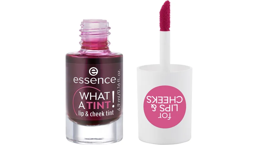 essence WHAT A TINT! lip & cheek tint 01 - Kiss from a rose