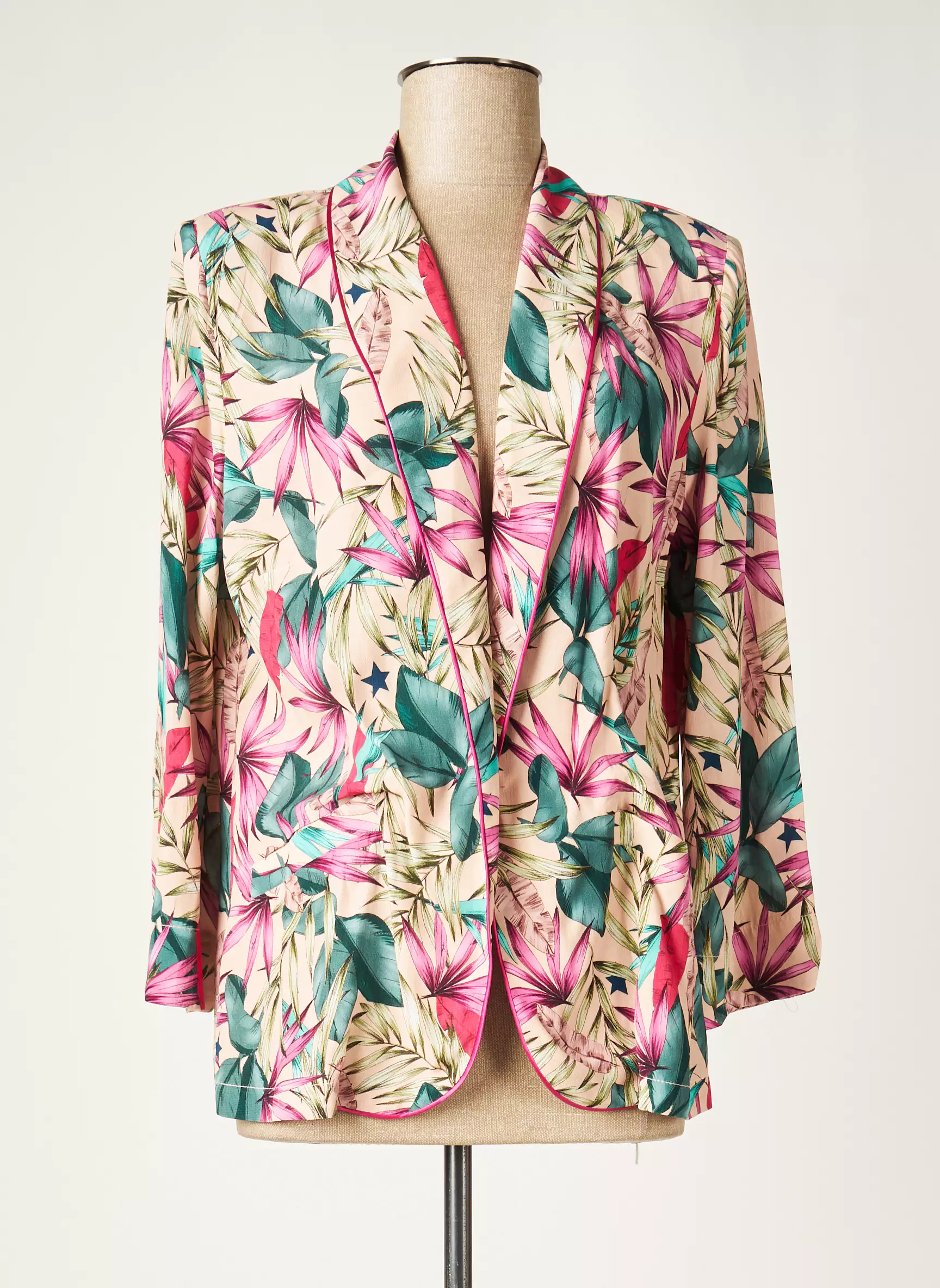 Julie Guerlande Vestecasual Femme couleur rose