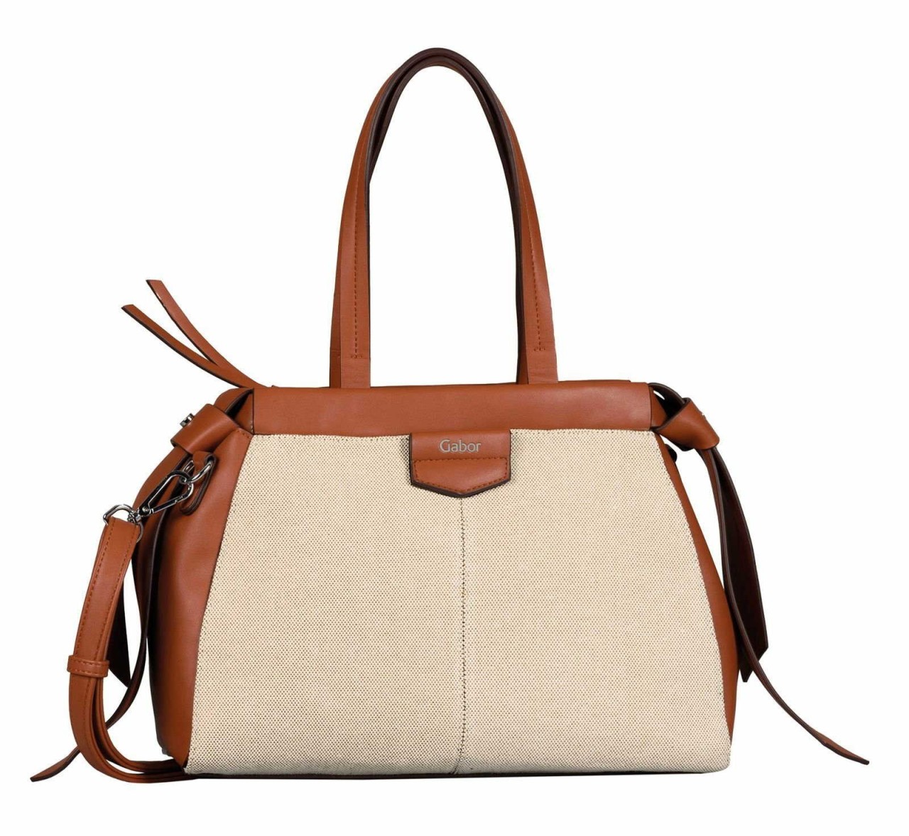 GABOR Handtaschen braun ANGELINA Shopper, mixed cognac
