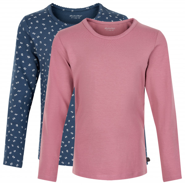 Minymo - Kid's Basic 35 T-Shirt L/S (2-Pack) - Longsleeve