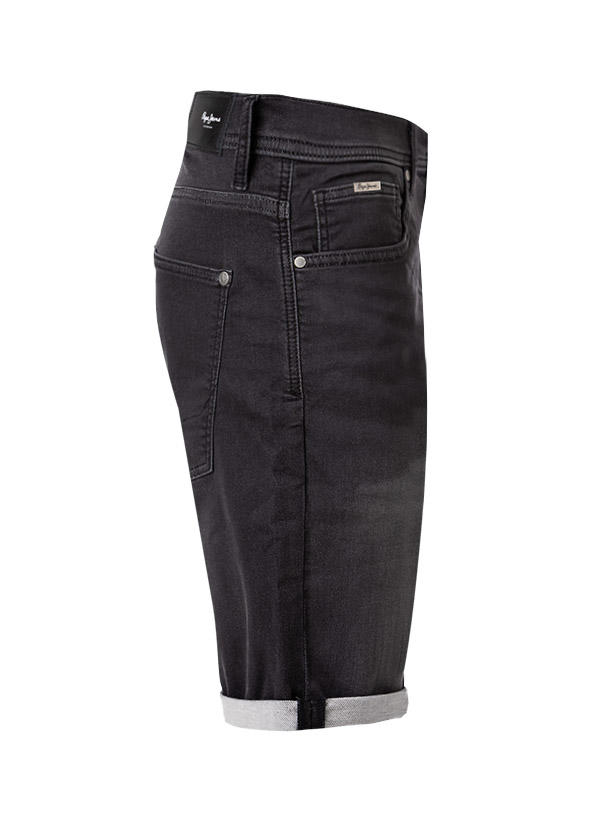 Pepe Jeans, Shorts, Slim Fit, Baumwoll-Stretch, anthrazit