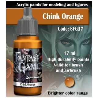 Scale Color: Chink Orange (17 ml)
