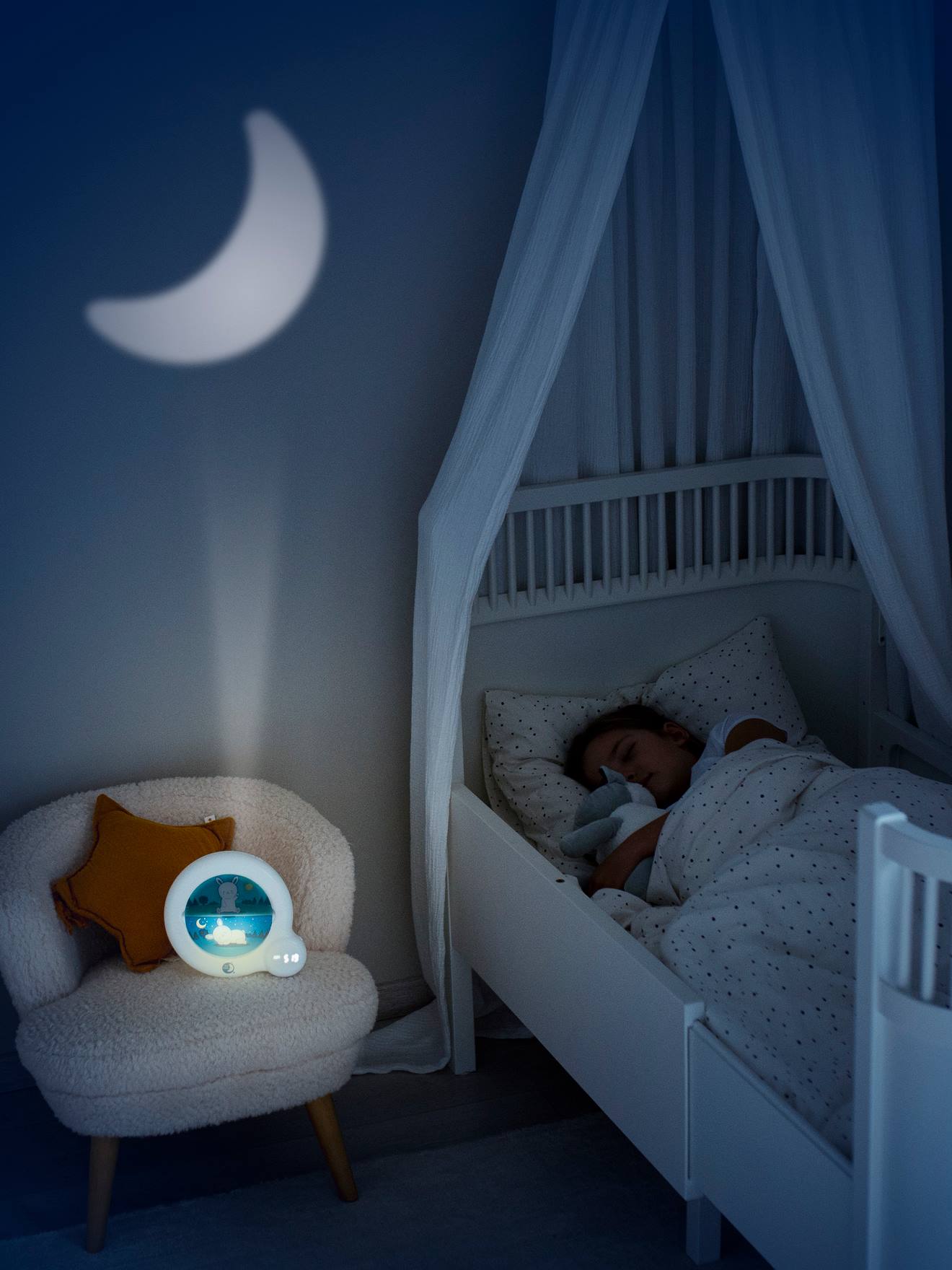 Indicateur 3 en 1 PABOBO Kid'Sleep Essential blanc