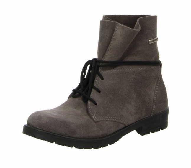 RICOSTA Stiefel Mädchen grau meteor Velour