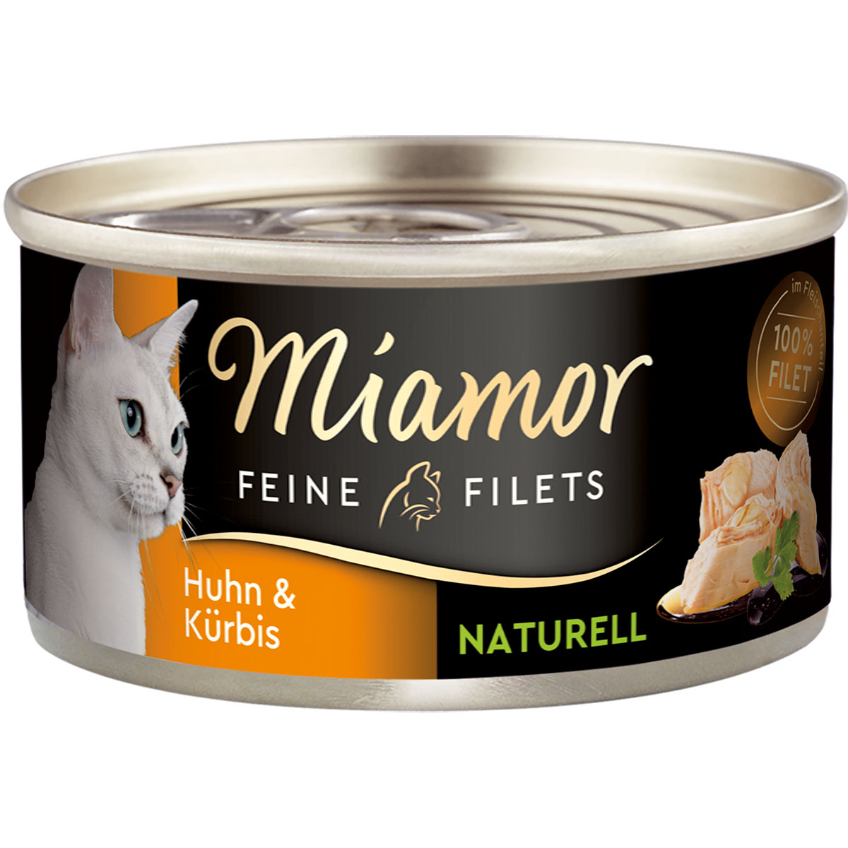 Miamor Feine Filets Naturelle Huhn und Kürbis kaufen bei ZooRoyal