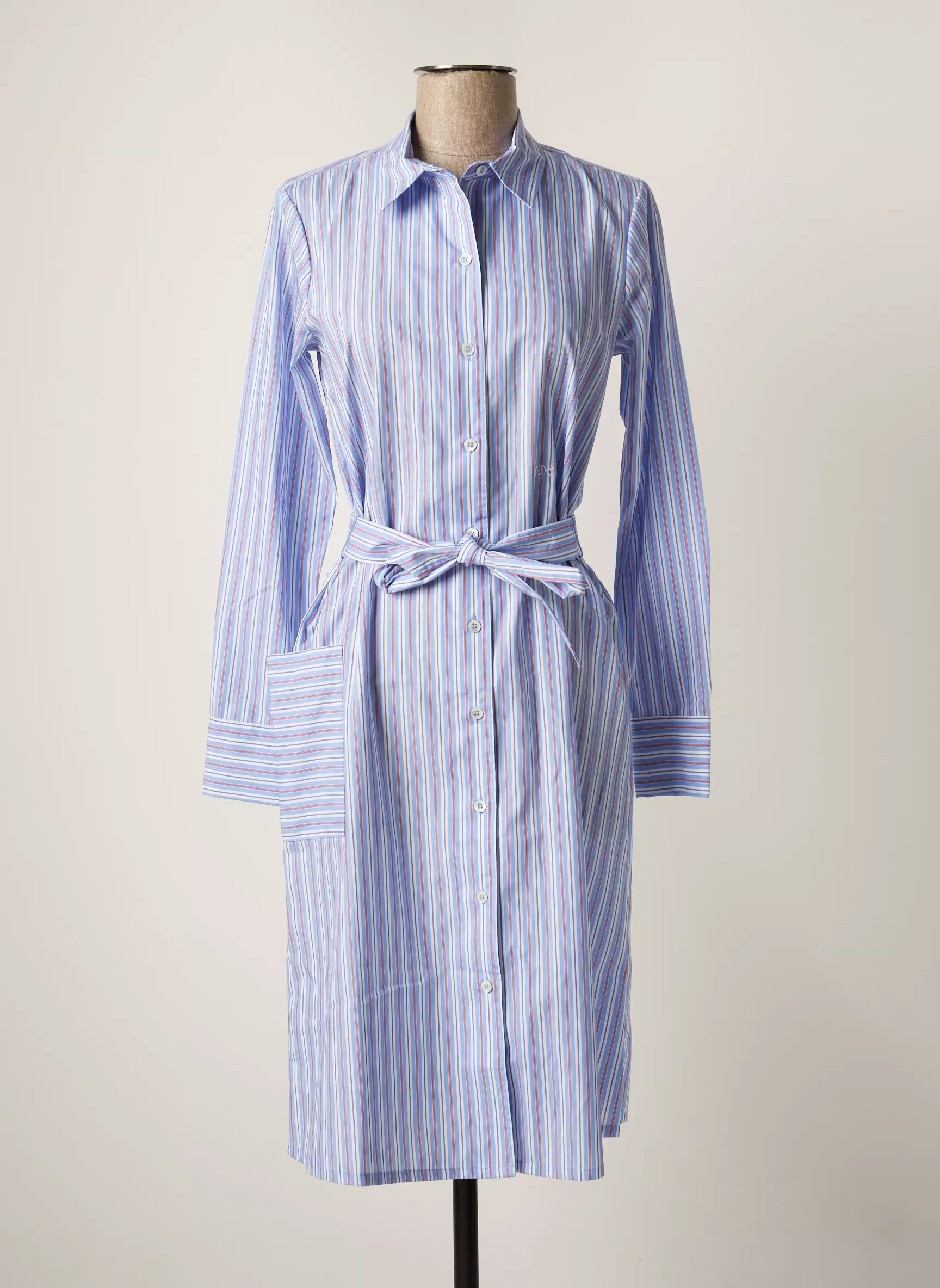 Comptoir Des Cotonniers Robes Mi Longues Femme couleur bleu