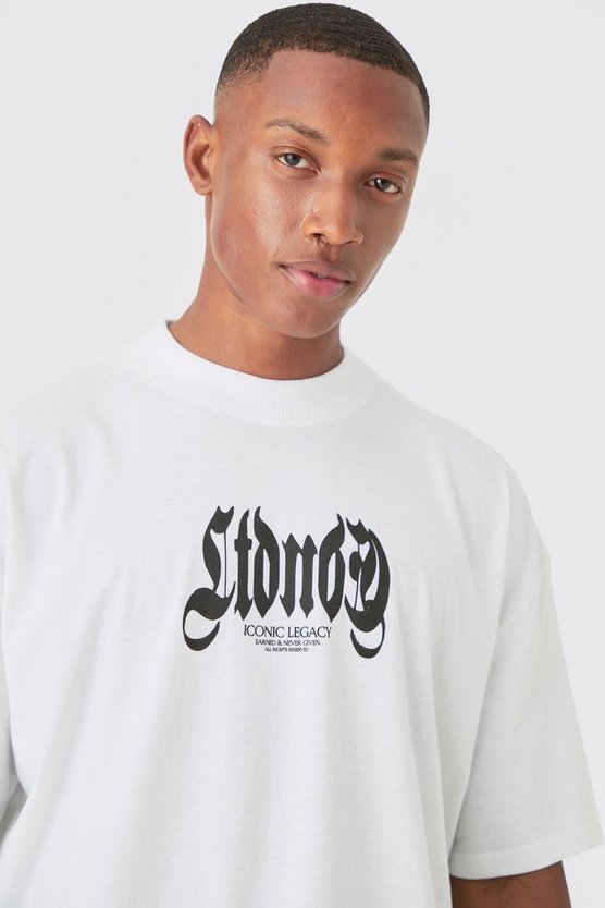 Oversize T-Shirt mit Print