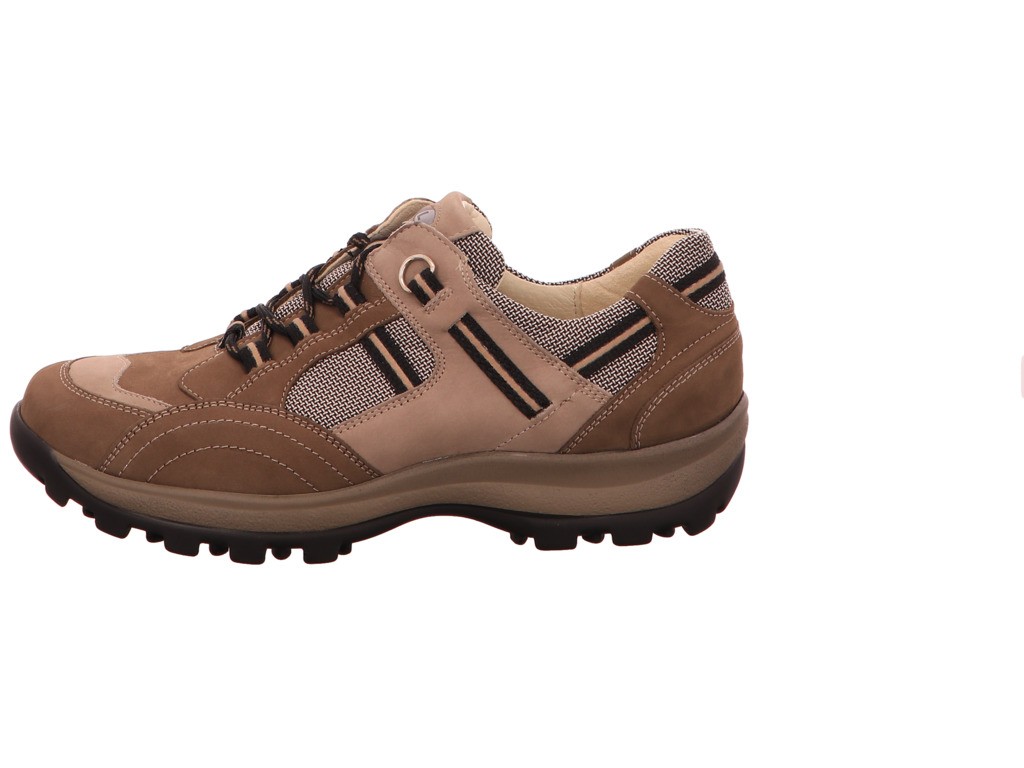 WALDLÄUFER Freizeit Schnürer beige